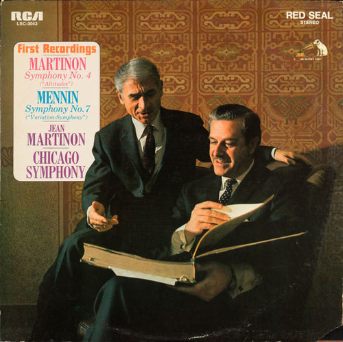 Jean Martinon / Peter Mennin: First Recordings 12