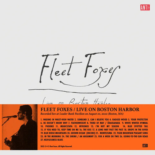 Fleet Foxes: Live On Boston Harbor 12