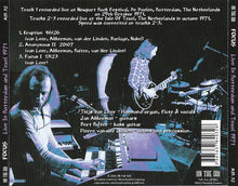 Focus: Live in Rotterdam and Texel 1971 CD