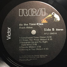 Frank Weber: ...As The Time Flies 12"