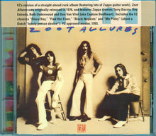 Frank Zappa: Zoot Allures CD