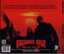 Freedom Hawk: Take All You Can CD