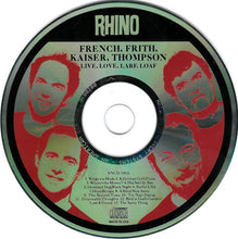 French Frith Kaiser Thompson: Live, Love, Larf & Loaf CD