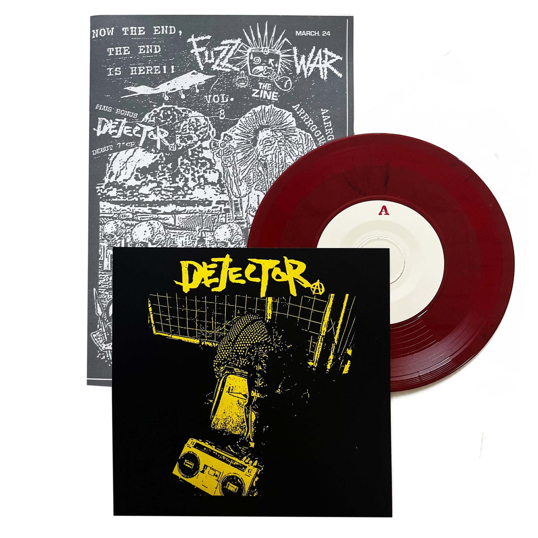 Fuzz War #8 zine w/ Dejector 7