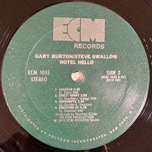 Gary Burton & Steve Swallow: Hotel Hello 12"