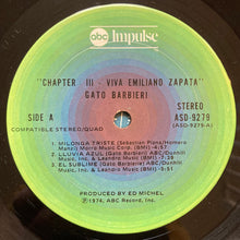 Gato Barbieri: Chapter Three: Viva Emiliano Zapata 12"
