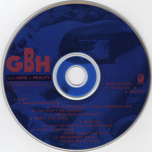 G.B.H.: From Here To Reality CD