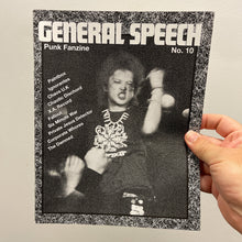 General Speech #10 zine