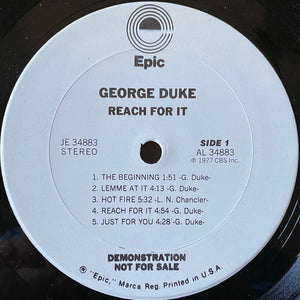 George Duke: Reach For It 12"