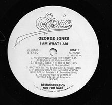 George Jones: I Am What I Am 12"