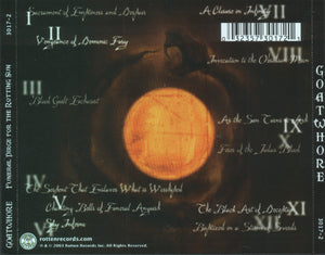 Goatwhore: Funeral Dirge For The Rotting Sun CD