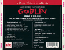 Goblin: Volume II 1975-1980 - Hits, Rare Tracks & Outtakes CD