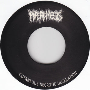 G.O.D. / Hyperemesis: Brain Damage / Cutaneous Necrotic Ulceration 7"