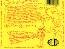 Gong: Live On TV 1990 CD