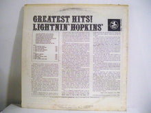 Lightnin' Hopkins: Greatest Hits! 12"