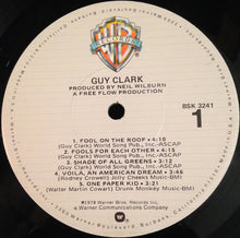 Guy Clark: S/T 12"