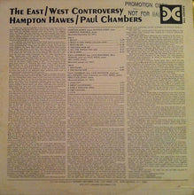 Hampton Hawes / Paul Chambers: The East/West Controversy 12"