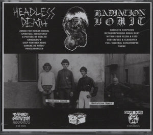 Headless Death / Radiation Vomit: Split CD
