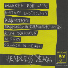 Headless Death: Ultimate Resentment 7"