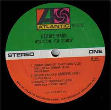 Herbie Mann: Hold On, I'm Coming 12" (used) (260129048)
