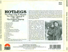 Hotlegs: You Didn't Like It Because You Didn't Think Of It: The Complete Sessions 1970-1971 CD