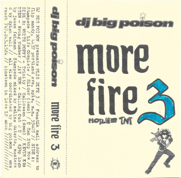 Hotline TNT: More Fire 3 cassette