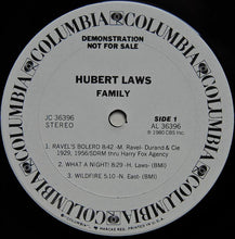 Hubert Laws: Family 12"