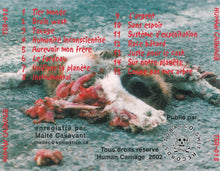 Human Carnage: Sang Espoir CD