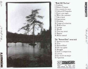 Intensity: Wash Off The Lies CD