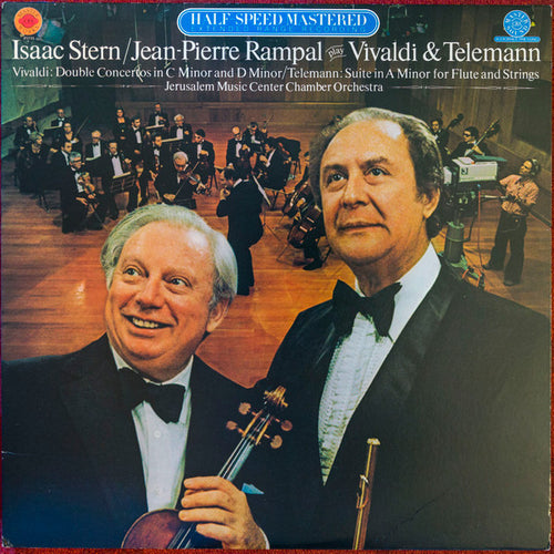 Isaac Stern: Isaac Stern / Jean-Pierre Rampal Play Vivaldi & Telemann (Double Concertos In C Minor And D Minor / Suite In A Minor For Flute And Strings) 12