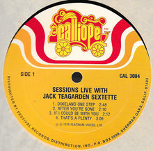 Jack Teagarden, Teddy Buckner: Sessions, Live 12"