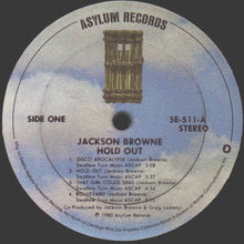 Jackson Browne: Hold Out 12"