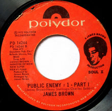 James Brown: My Thang / Public Enemy #1 7"