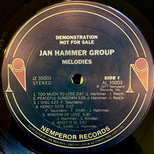 Jan Hammer Group: Melodies 12"
