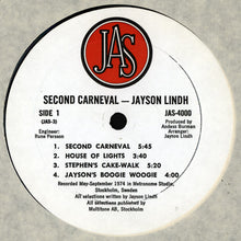 Jayson Lindh: Second Carneval 12"
