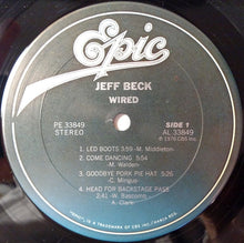 Jeff Beck: Wired 12"