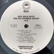 Jeff Beck with The Jan Hammer Group: Live 12"