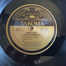 John Fahey: Live In Tasmania 12"