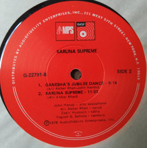 John Handy: Karuna Supreme 12"