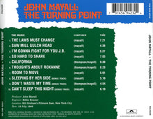 John Mayall: The Turning Point CD