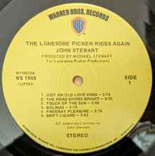 John Stewart: The Lonesome Picker Rides Again 12"