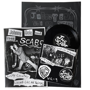 Johnny Dole and The Scabs: Living Like an Animal 7”