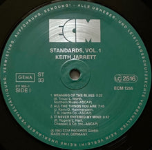 Keith Jarrett, Gary Peacock, Jack DeJohnette: Standards, Vol. 1 12"