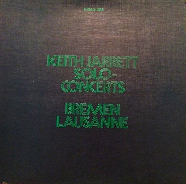 洋楽 KEITH JARRETT SOLO-CONCERT Keith Jarrett - Solo Concerts: Bremen & Lausanne - Amazon