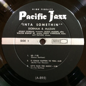 Kenny Dorham & Jackie McLean: Inta Somethin 12"