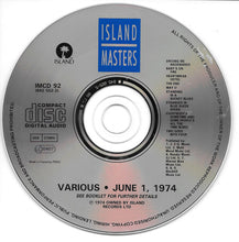 Kevin Ayers / John Cale / Eno / Nico: June 1, 1974 CD