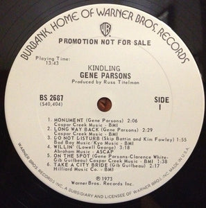 Gene Parsons: Kindling 12"