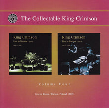 King Crimson: The Collectable King Crimson Volume Four (Live At Roma, Warsaw, Poland 2000) CD