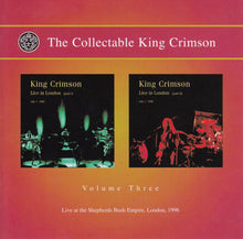 King Crimson: The Collectable King Crimson Volume Three (Live At The Shepherds Bush Empire, London, 1996) 2xCD