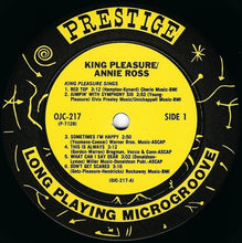 King Pleasure / Annie Ross: King Pleasure Sings / Annie Ross Sings 12"